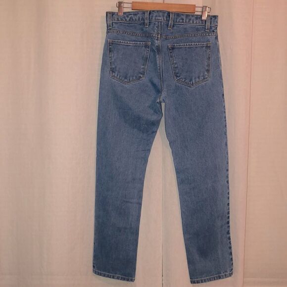 Rocker Denim 32 x 29 Vintage Wash Straight Jeans - Picture 2 of 11